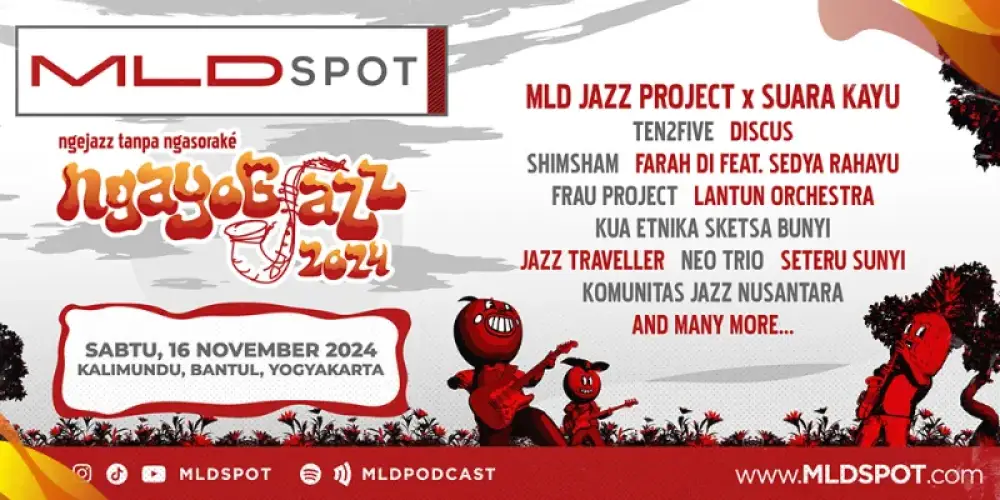 Ngayogjazz x MLDSPOT is Back in 2024, Let’s Go Merapat!